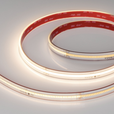 Arlight Лента герметичная SPI-COB-PS-X378-14mm 24V Warm3000-PX63-BPT (7 W/m, IP67, 5m) (бегущий огонь)