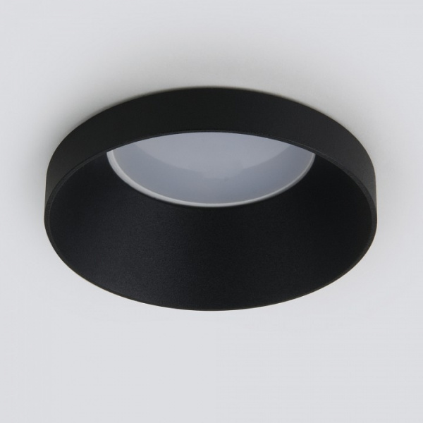 Встраиваемый точечный светильник 111 MR16 черный Elektrostandard Disc a053336
