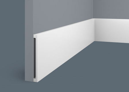 Плинтус PX057, 100х10, 2000мм, Экополимер/30