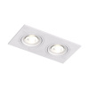 DK3022-WH Встраиваемый светильник, IP 20, 10 Вт, GU5.3, LED, белый, пластик