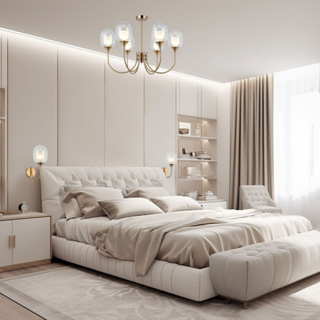 Настенный светильник 70218/1 латунь Eurosvet Spritz