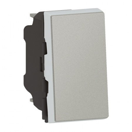 Legrand Mosaiс Переключатель на 2 направления - Программа Mosaic - 1 модуль - 10 AX - алюминий