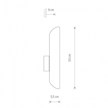 Бра Nowodvorski Eye wall cut 7995