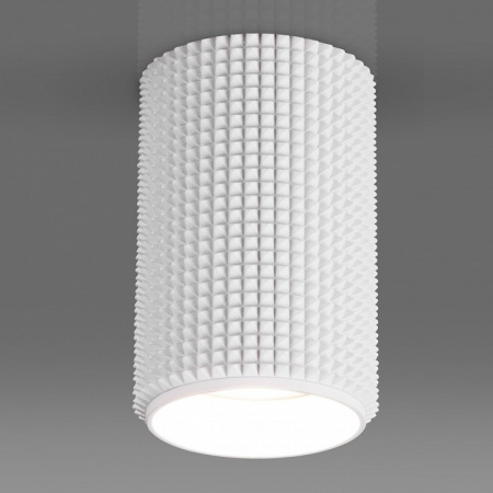 Накладной акцентный светильник белый DLN112 GU10 Elektrostandard Spike a048144