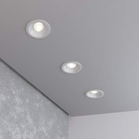 Встраиваемый точечный светодиодный светильник 15266/LED 7W 4200K белый Elektrostandard 15266/LED a055718