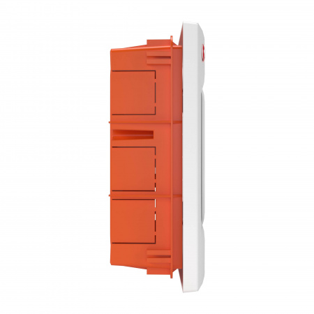 DKC Щиток встраив.с двер.12мод.,IP41,бел., с клем.блок.1х87512 и замком