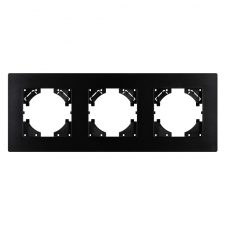 Arlight Рамка пластиковая FRM-PERIO-PL-3-BK (-)