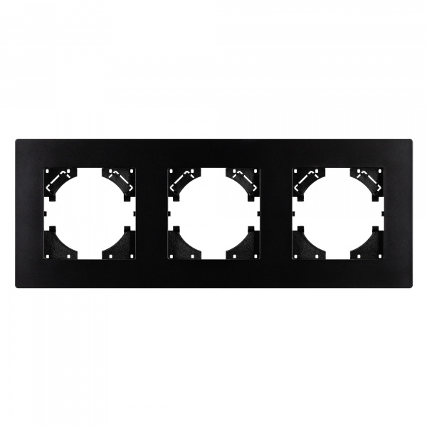 Arlight Рамка пластиковая FRM-PERIO-PL-3-BK (-)