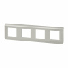 Legrand Mosaiс Рамка - Программа Mosaic - 4Х2 модуля - алюминий