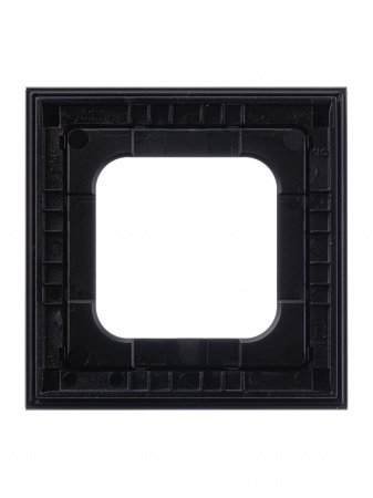 ABB Axcent металл/платина Рамка 1-постовая