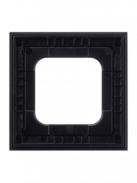 ABB Axcent металл/платина Рамка 1-постовая