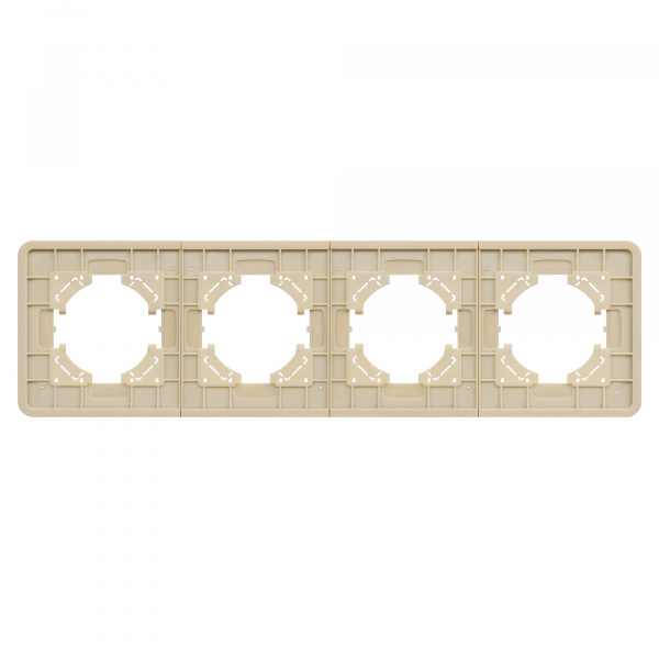 Arlight Рамка алюминиевая FRM-AKIRY-AL-4-GD (-)