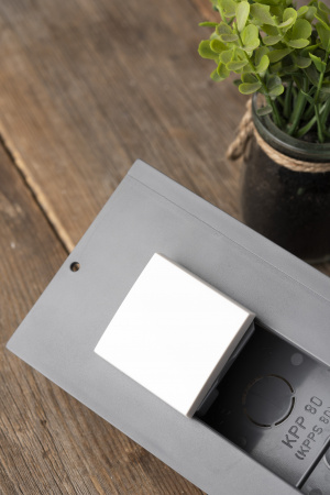 EKF PROxima Выключатель 10А, 1 клавишный проходной без индикатора