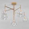 Потолочная люстра в стиле лофт 70128/5 золото Eurosvet Jar