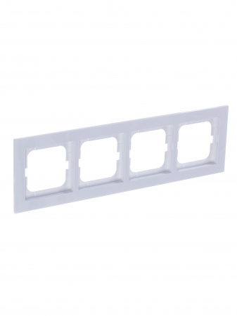 ABB BJE Axcent Белый Рамка 4-ая