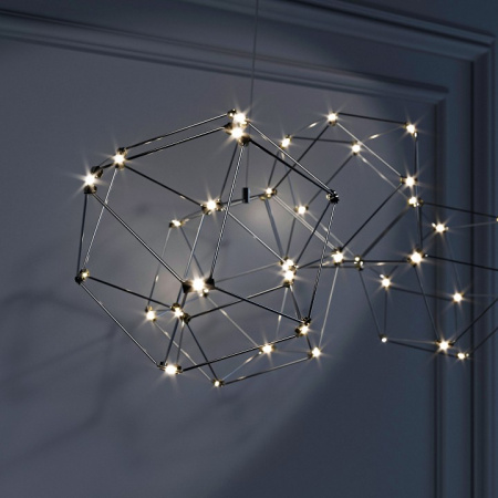 Подвесной светильник 90168/7 черный жемчуг Eurosvet Uma