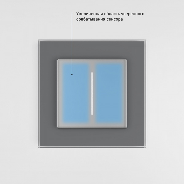 Умный сенсорный диммер серебряный W3443106 Умный сенсорный диммер серебряный W3443106