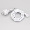 Arlight Шнур питания ARD-CLASSIC-ICEFALL-1.5M White (230V) (Ardecoled, Закрытый)