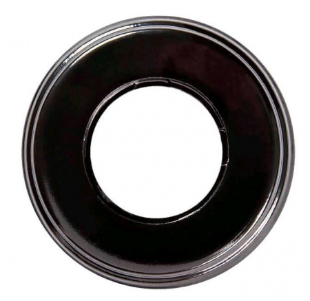 BIRONI Шедель Керамика Черный Рамка 1-ая (скрытый и накладной монтаж)