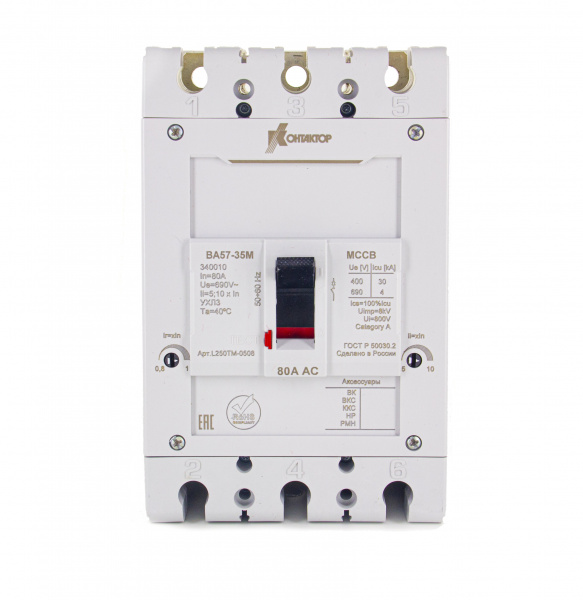 Контактор (Legrand) ВА57-35М-340010-Р250А-690АС-1250/2500А-УХЛ3