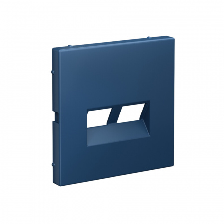 Systeme Electric ArtGallery Аквамарин Накладка двойная для информационных функций типа Keystone