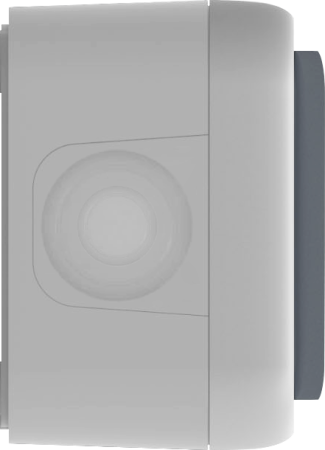 Donel Переключатель 2-клавишный накладной, цвет серый, IP55, серия W55, DIP20840