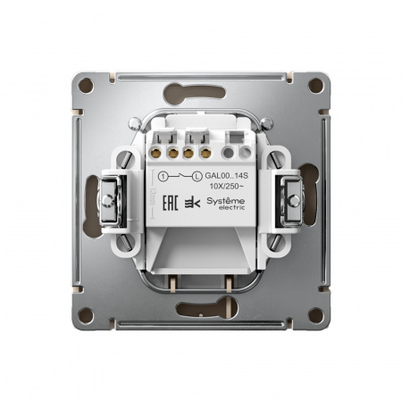 Systeme Electric ArtGallery Песочный Выключатель карточный 10А, без задержки времени, быстр.клемм.