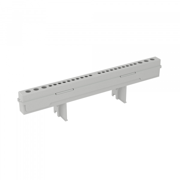 DKC Усиленный клеммный блок (2х12 мод.) в комплекте с крепежом