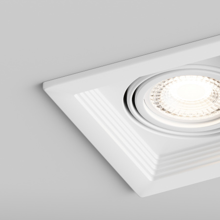 Встраиваемый светильник Hesby Drammen HSBL_0092 IP20,50Вт, GU10, белый