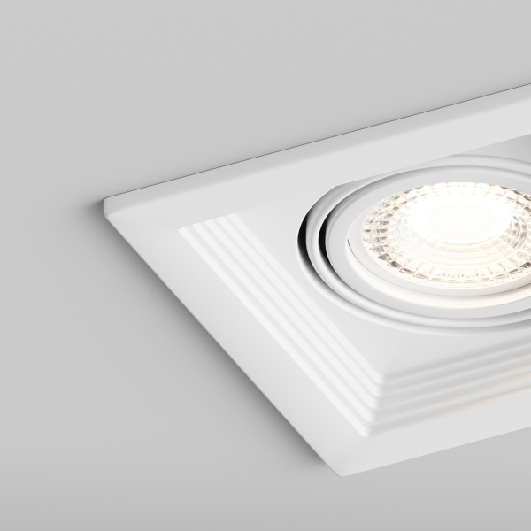 Встраиваемый светильник Hesby Drammen HSBL_0092 IP20,50Вт, GU10, белый