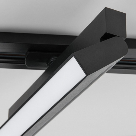 Трековый светильник для однофазного шинопровода Arda черный 20 Вт 4200 K 85016/01 Elektrostandard Arda a057437