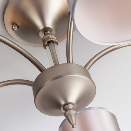 Классическая люстра 60080/5 сатин-никель Eurosvet Adagio