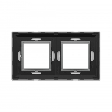 DKC Avanti Белый Металл Рамка 4 модуля