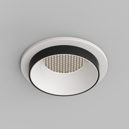 DK2401-BK Встраиваемый светильник, IP 20, 50 Вт, GU10, черный, алюминий