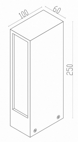 Фонарь уличный (столб) Outdoor O422FL-L6GF Maytoni Hof