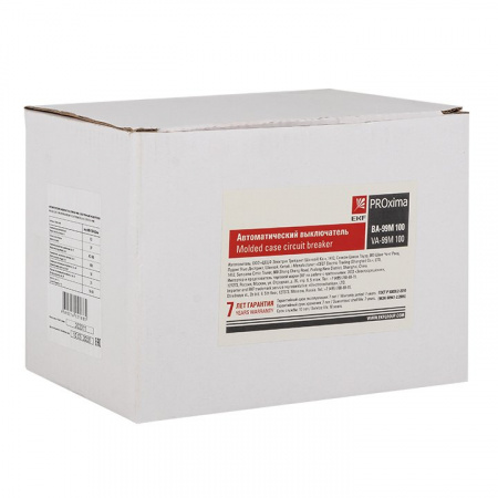 EKF PROxima Автоматический выключатель ВА-99М 100/ 63А 3P 50кА с электронным расцепителем