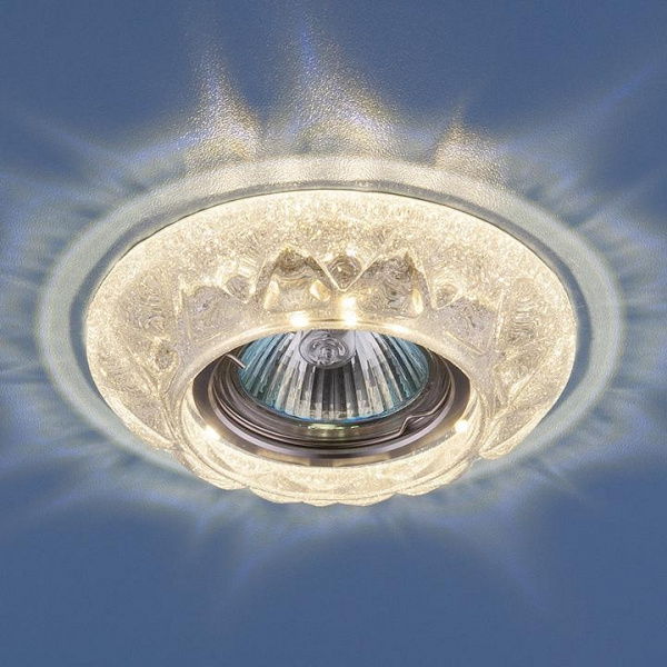 7249 MR16 SL / Светильник встраиваемый серебряный блеск Elektrostandard  a032804