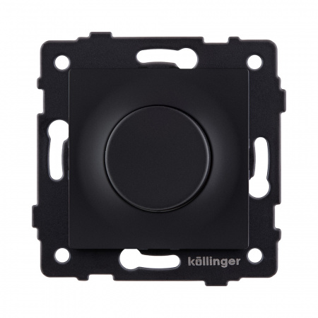 Светорегулятор для светодиодных ламп, проходной, 500W, черный матовый Kollinger REA-048BM для Aspekt, Eleganz, Reflex