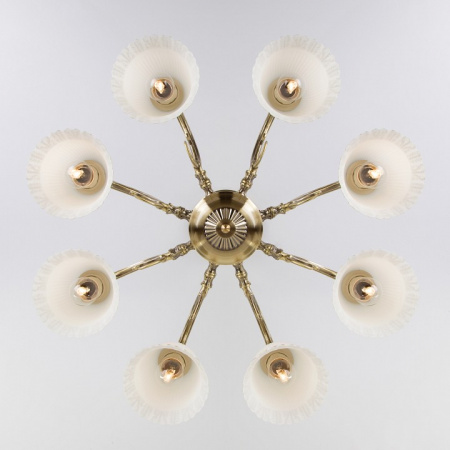 Потолочная люстра 60107/8 античная бронза Eurosvet Campina