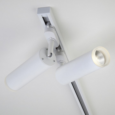 Трековый светодиодный светильник для однофазного шинопровода Oskar Белый 10W 4200K LTB28 Elektrostandard Oskar a040963