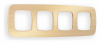 Рамка OMEGA Radian (Шампань Металл шлифованный) 4-ая OF580304