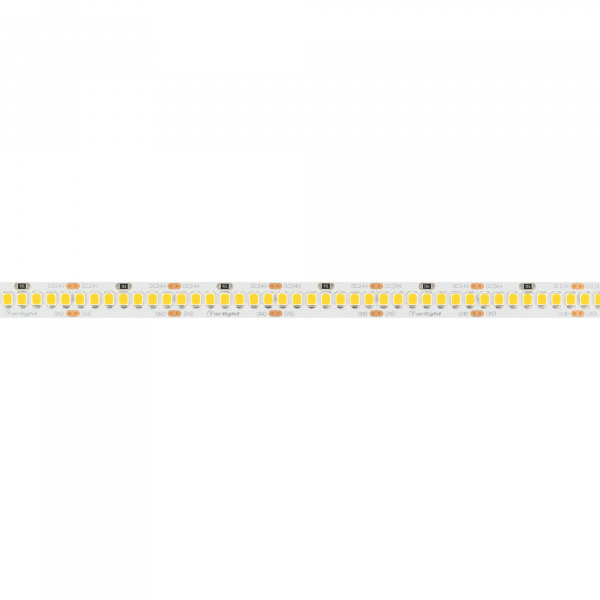 Arlight Лента RT-A252-10mm 24V Warm2400 (11 W/m, IP20, 2835, 5m) (10 Вт/м, IP20)