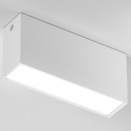 Светильник потолочный светодиодный 10W 4000K белый Block 25109/LED Elektrostandard Block a066995