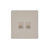 Systeme Electric Systeme Infinity Песчаный берег Розетка информационная RJ-45 кат.5e 2-я