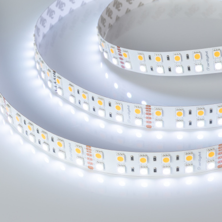 Лента RT-B144-19mm 24V RGBW-Warm (32 W/m, IP20, 5m) (Arlight, Открытый)