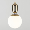 Подвесной светильник с плафоном 50151/1 золото Eurosvet Bubble
