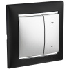 Legrand Valena Алюминий Светорегулятор нажимной 40-600W для л/н и обмоточных т-ров