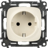 Legrand Valena ALLURE DIY Сл.кость Розетка 1-ая с/з, винт.зажим