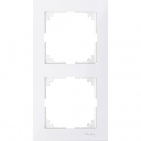 SE Merten SM M-Pure Полярно-Бел Рамка 2-ая