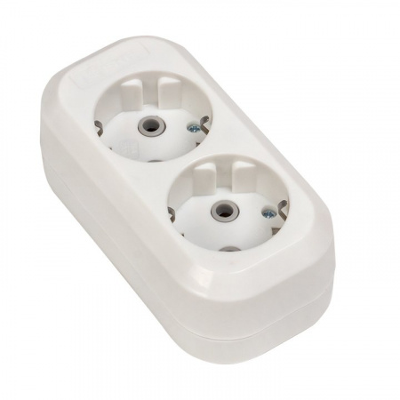 EKF PROxima Колодка 2 гн. 16А 3,5кВт с/з Эксперт